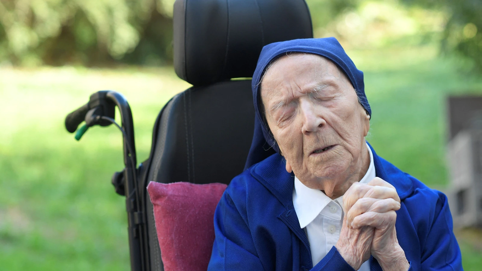 After death of Japanese woman, this French nun is world's oldest person