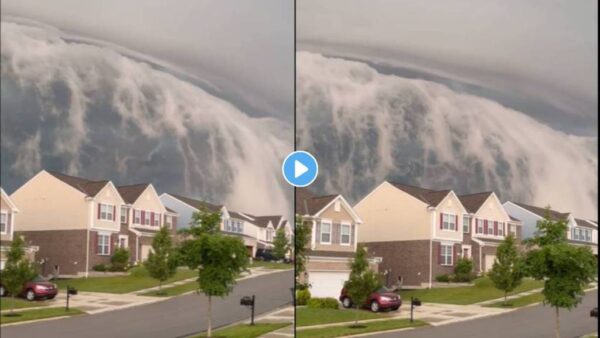 Video Shows Tsunami-Like Clouds, Internet Calls It "Terrifying Yet Majestic"