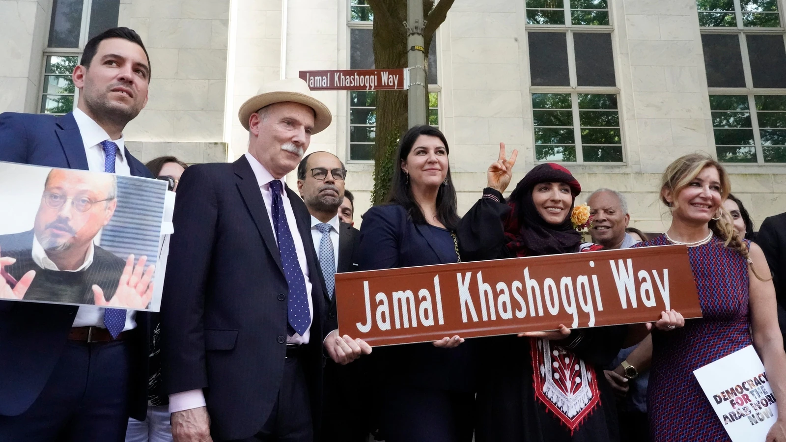 DC trolls Saudi embassy by naming street Jamal Khashoggi Way