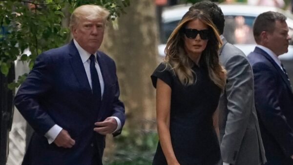Donald Trump and family attend Ivana Trump's funeral in NYC