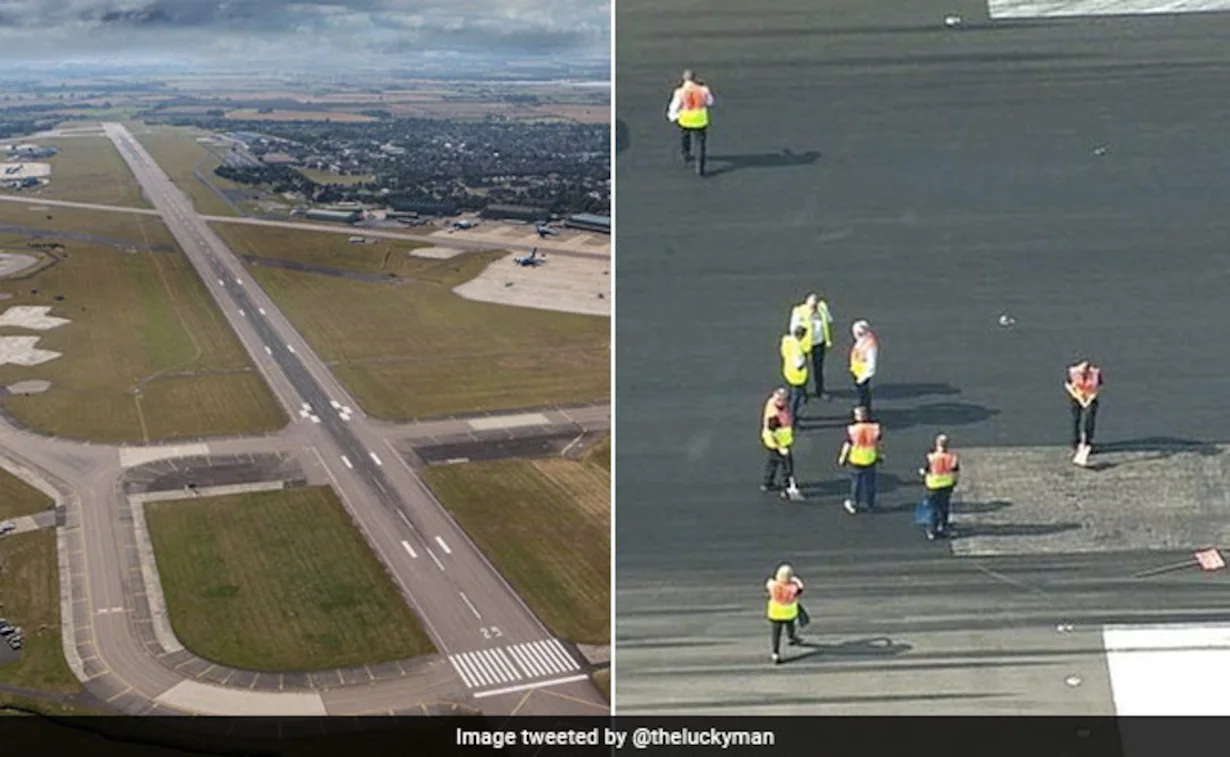 UK Heatwave: High Temperature Causes "Surface Defect" On Runway, Flights Delayed