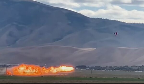 Pilot Dies In Fiery Jet Crash During Reno Air Races In US