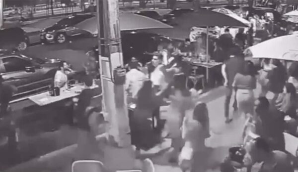 Video: Diners Flee Brazil Restaurant As CrossFit Runners Mistaken For Robbers