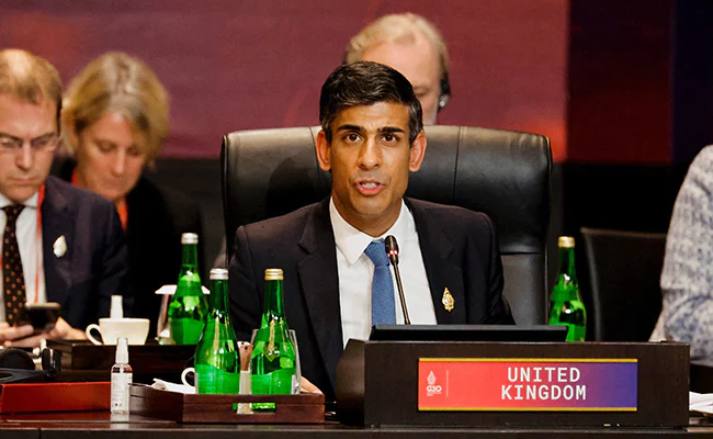 In New Year Message, Rishi Sunak Warns "UKs Problems Won't Go Away In 2023"