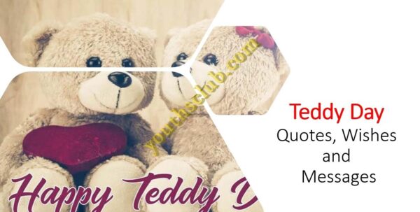 Teddy Day Quotes, Wishes and Messages